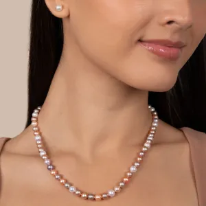 6.5-7.0 mm 18 Inch AAA Multicolor Freshwater Pearl Necklace