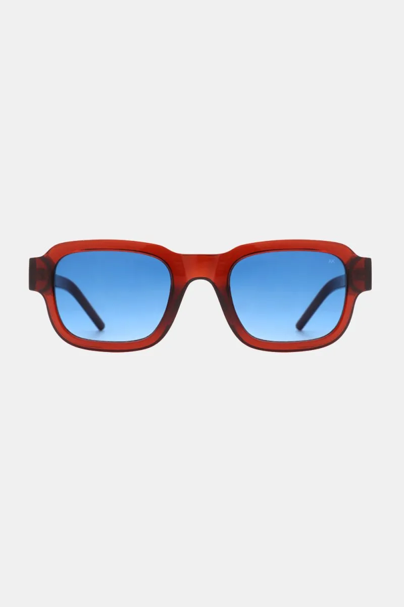A Kjaerbede Halo Sunglasses (Brown Transparent)