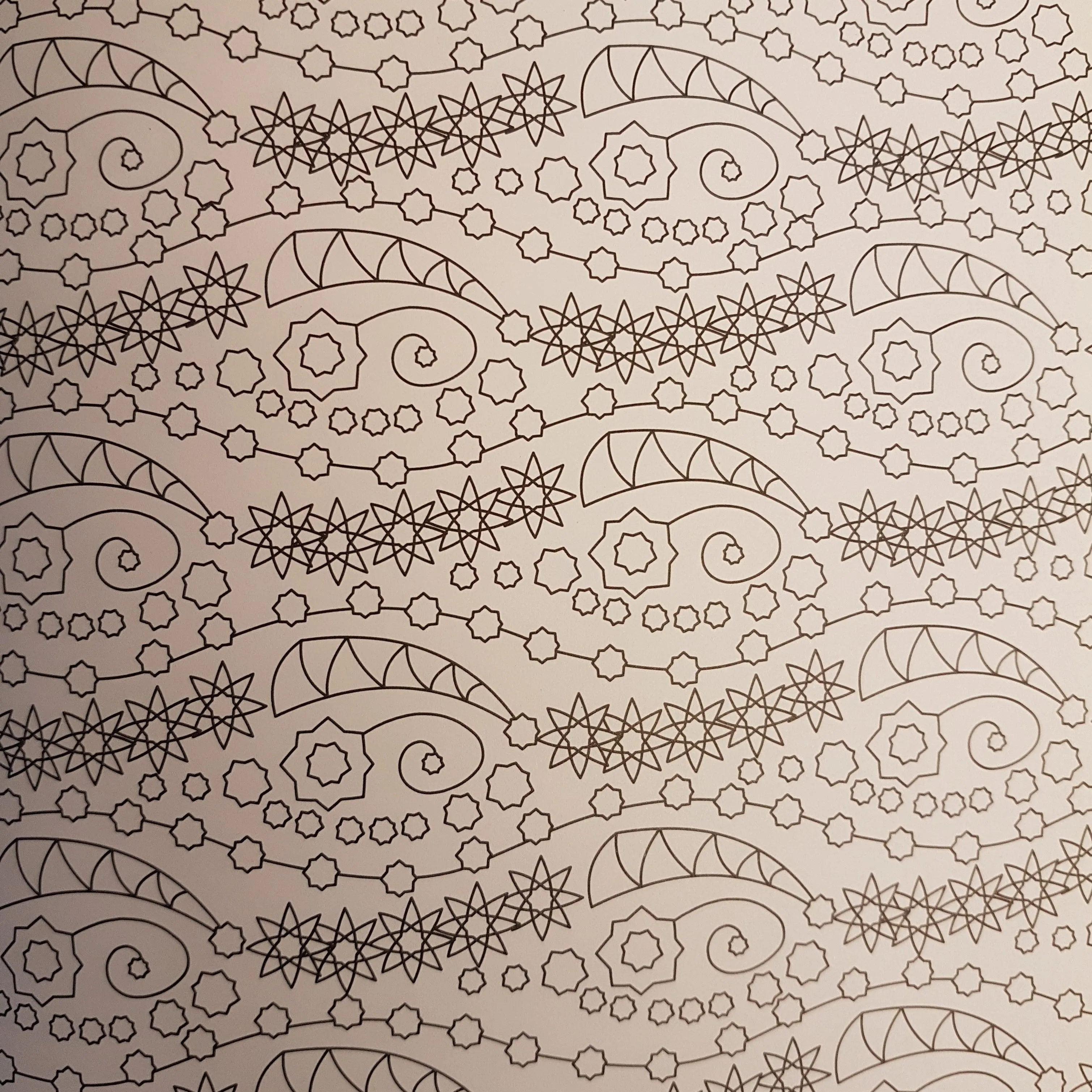 Adult Colouring Book - Peaceful Patterns by Charlie Wood-Penn