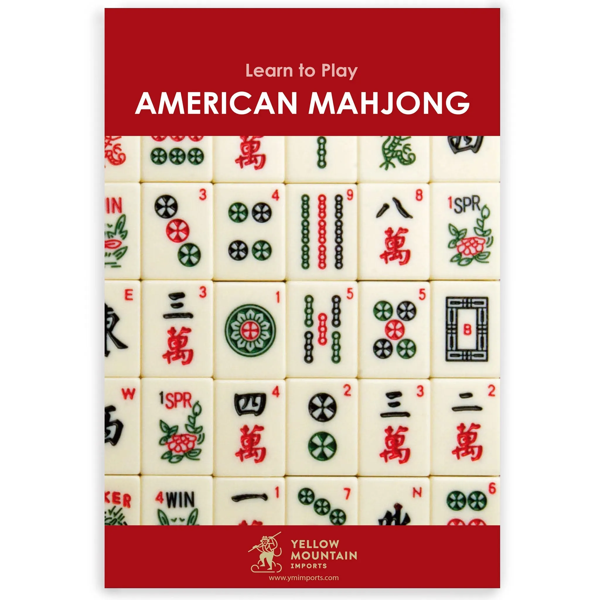American Mahjong Set "Toucan" with Gray Soft Case, All-in-One Racks with Pushers, Dice, Wind Indicator, and Scoring Coins