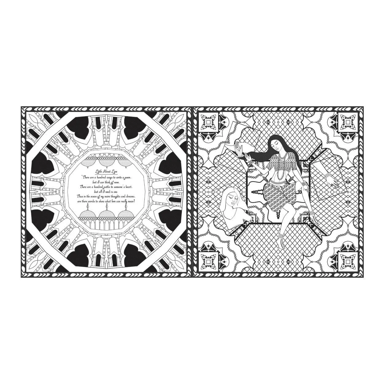 Amrita Sen Cosmic And Eternal Love Coloring Book