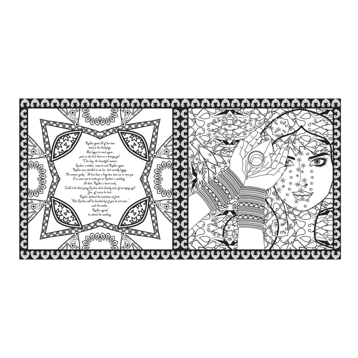 Amrita Sen Cosmic And Eternal Love Coloring Book