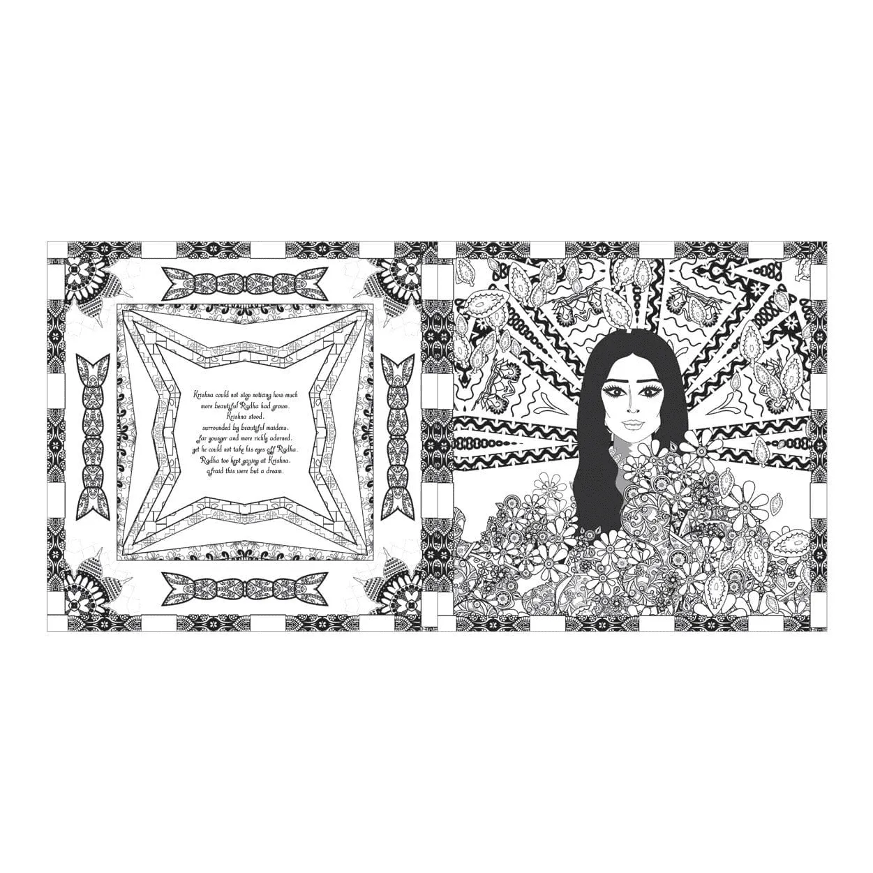 Amrita Sen Cosmic And Eternal Love Coloring Book