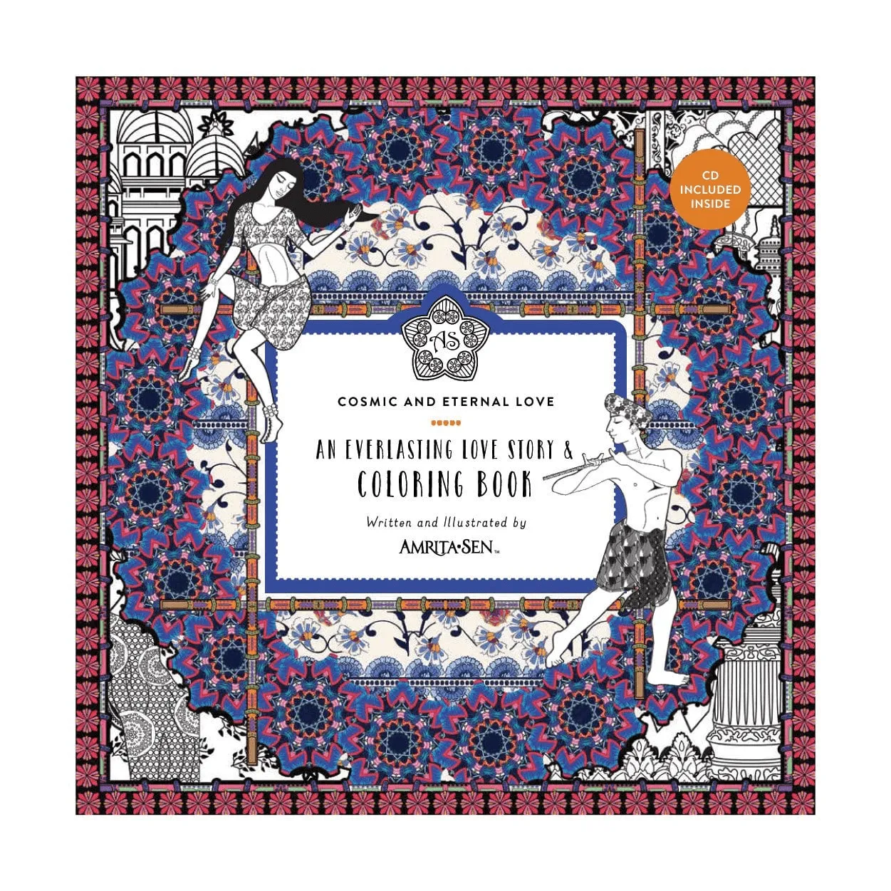 Amrita Sen Cosmic And Eternal Love Coloring Book