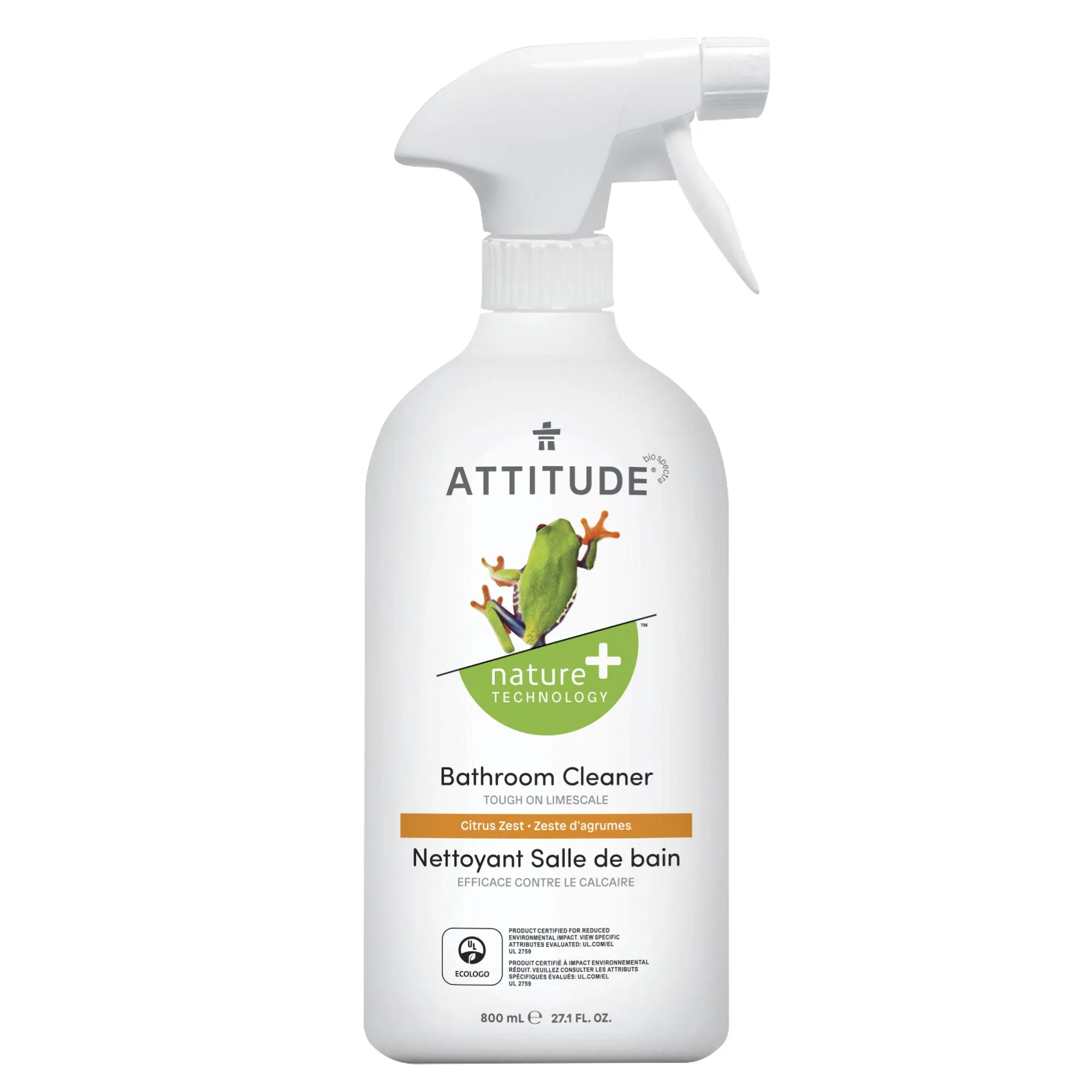 Attitude Nature  Bathroom Cleaner, Citrus Zest 800Ml