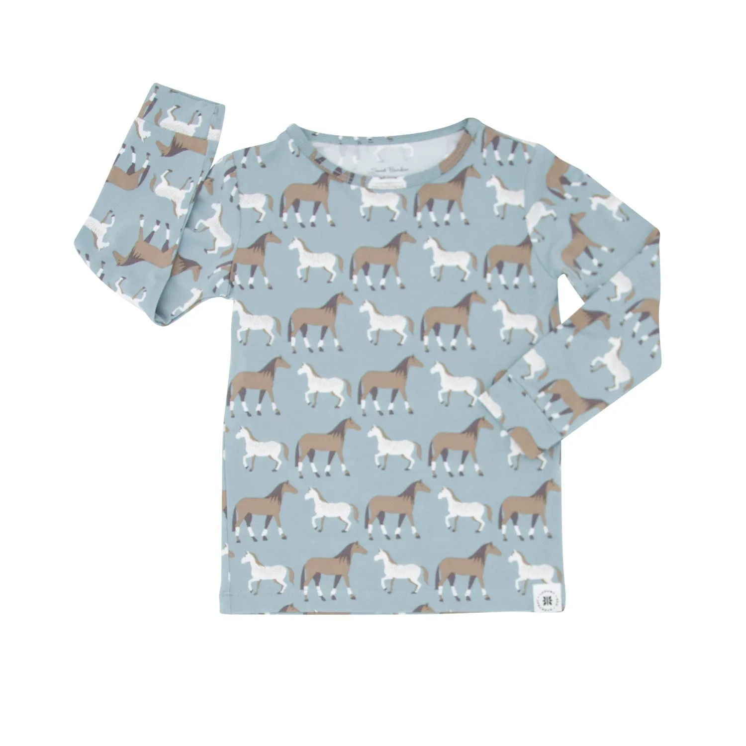 Big Kid Pajama - Ponies Please