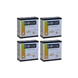 Biocos Men Beauty Cream - 28g (Pack Of 4)