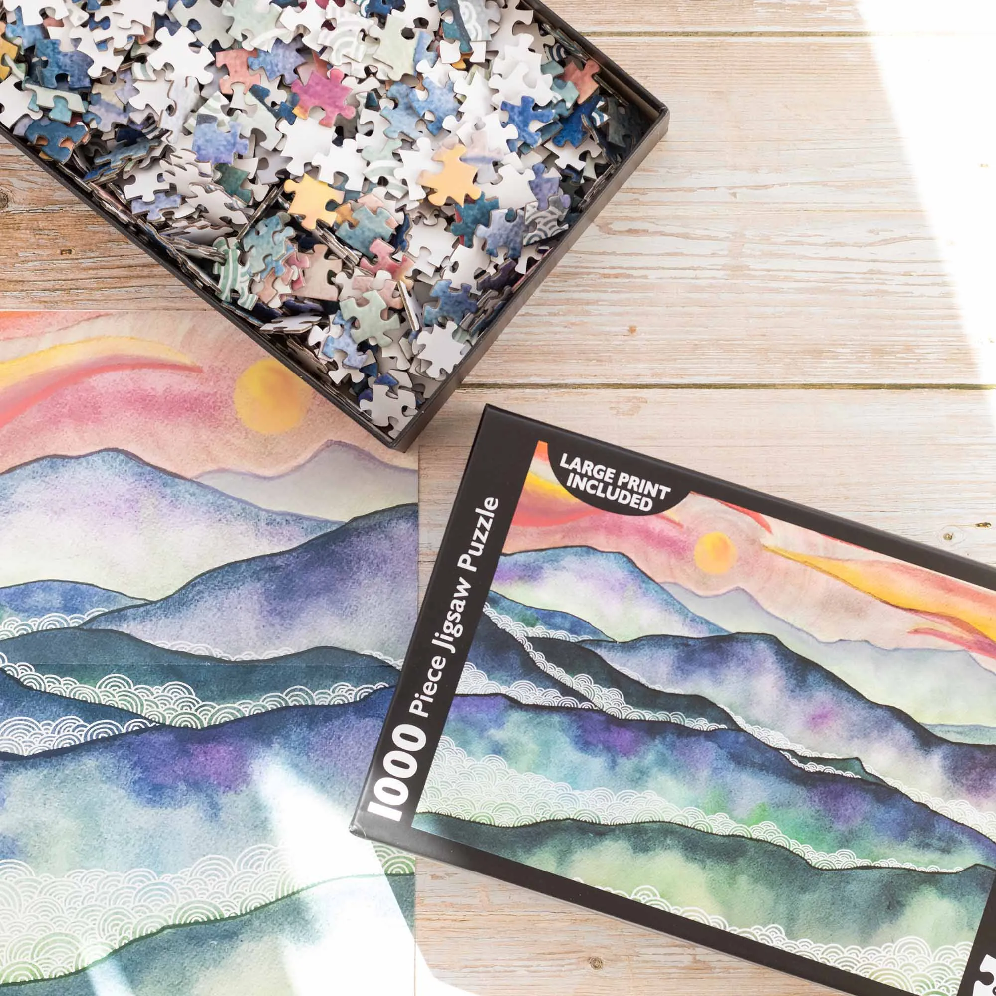 Blue Ridge Mountains Jigsaw Puzzle  – 1000 Piece