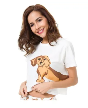 Dachshund Pajama Top