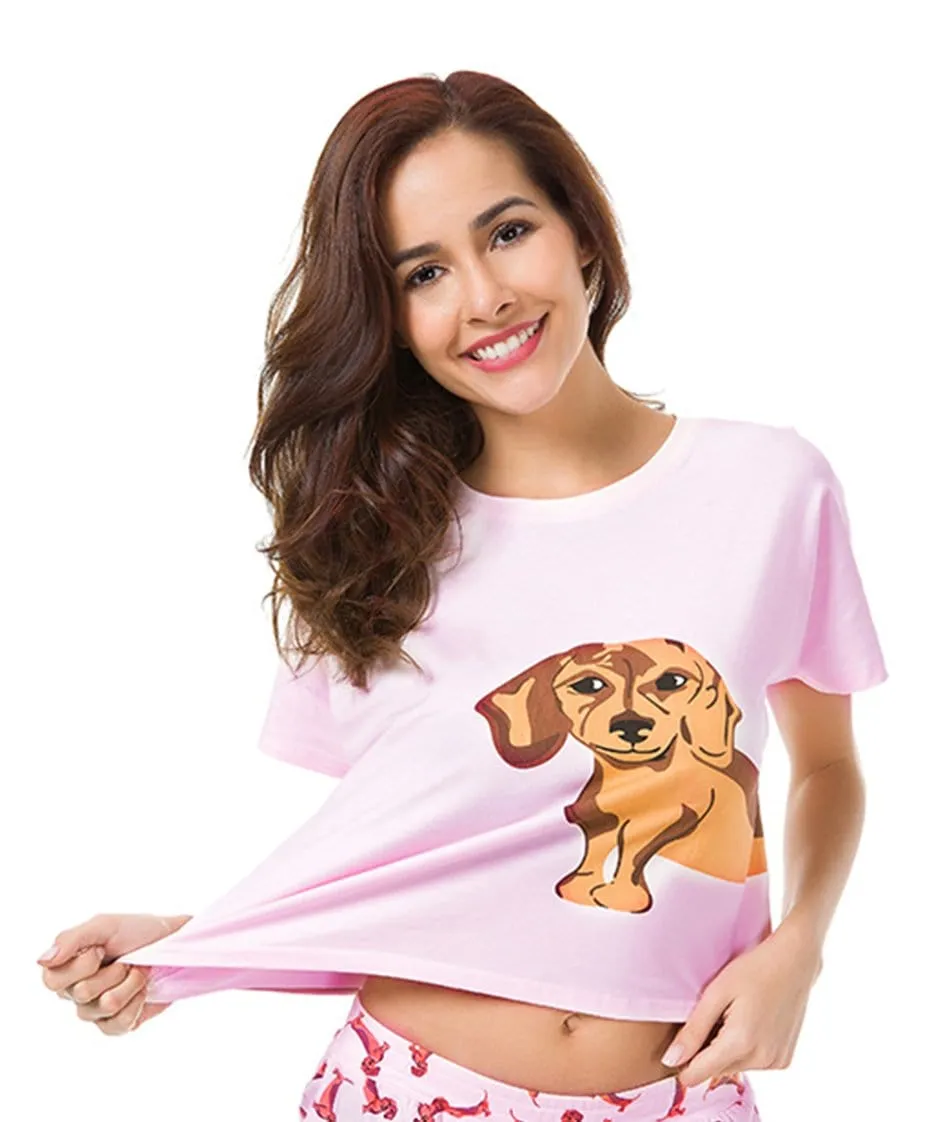 Dachshund Pajama Top