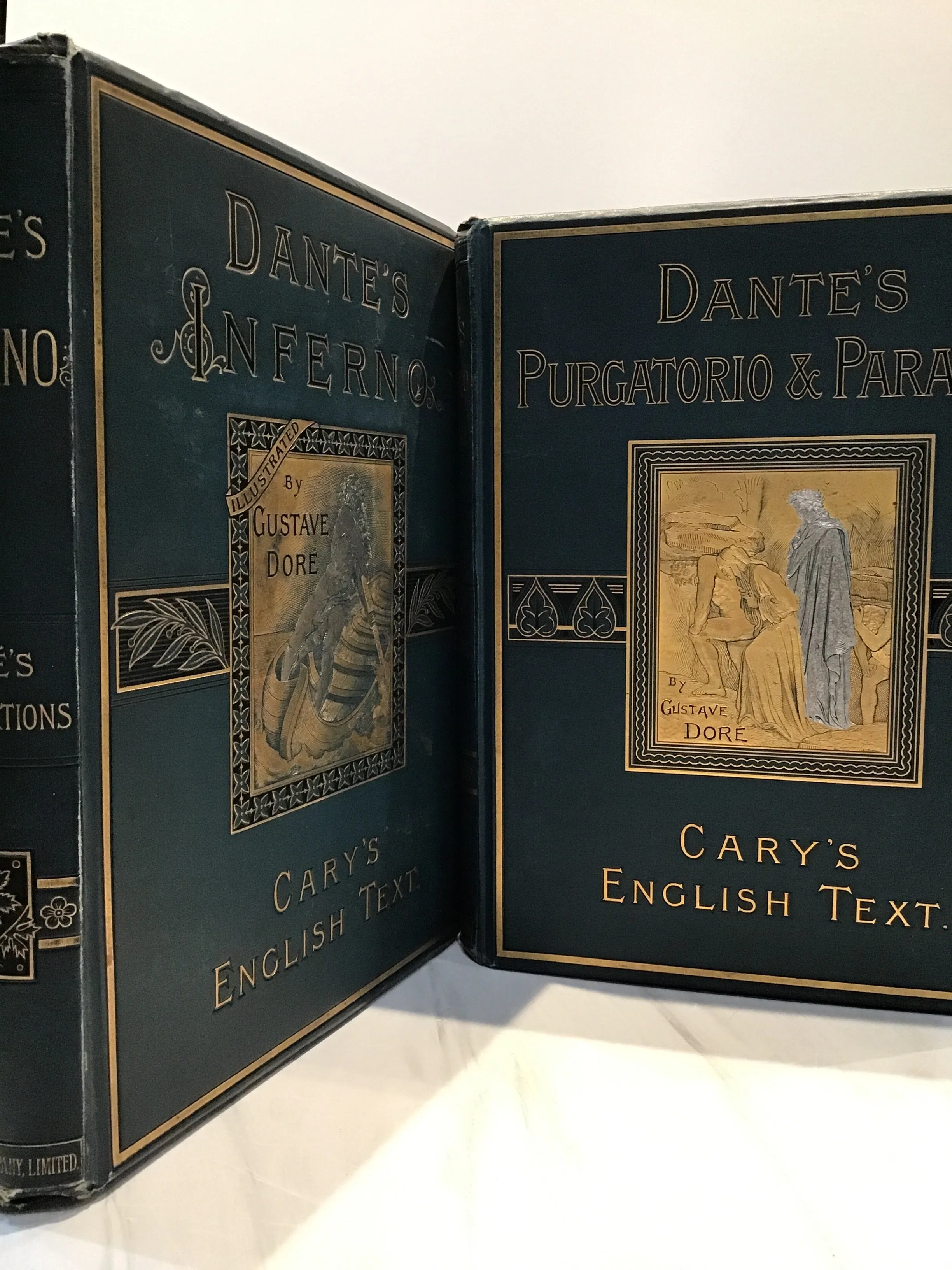 Dante's Inferno and Purgatorio Paradise