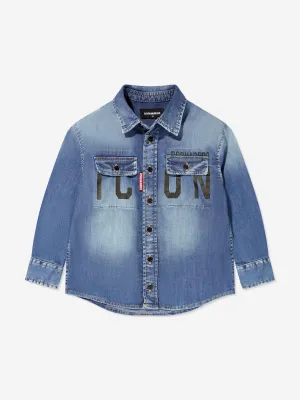 Dsquared2 Kids Relax Icon Denim Shirt