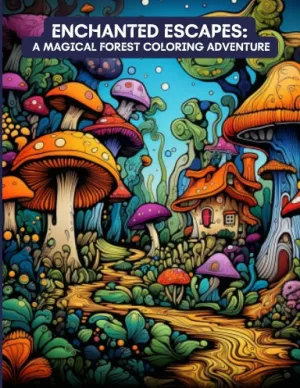 Enchanted Escapes: A Magical Forest Coloring Adventure