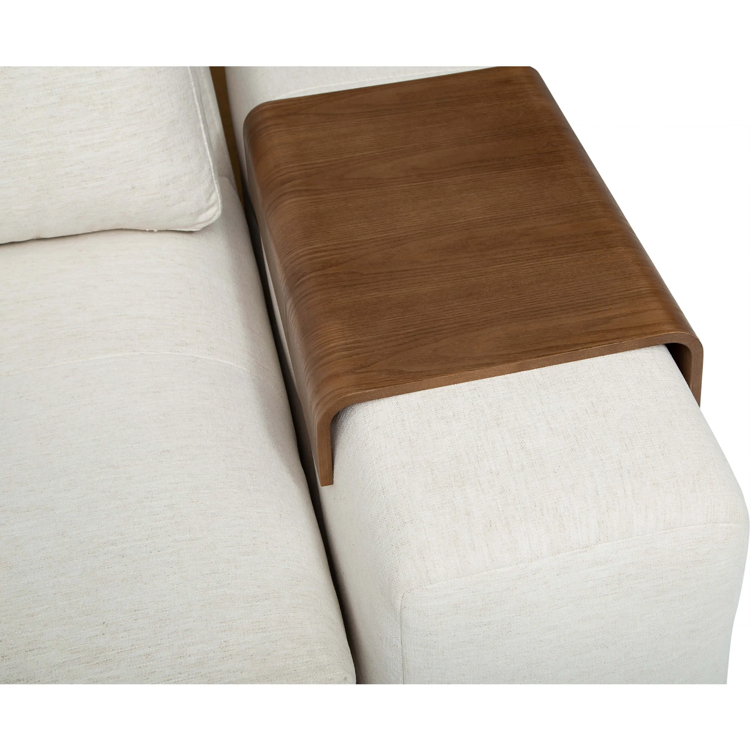 Farley Sectional w/Ottoman, Nomad Snow