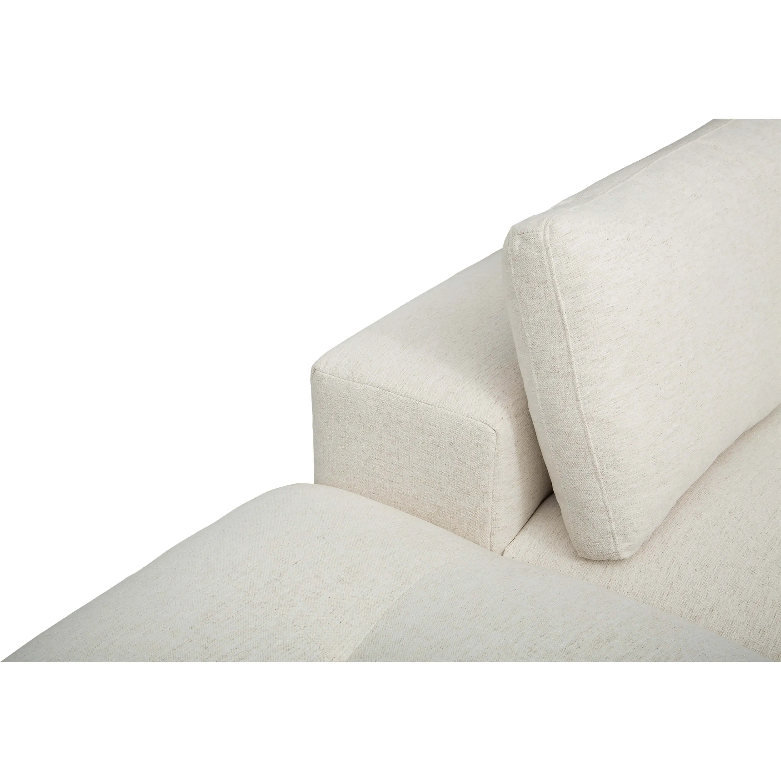 Farley Sectional w/Ottoman, Nomad Snow