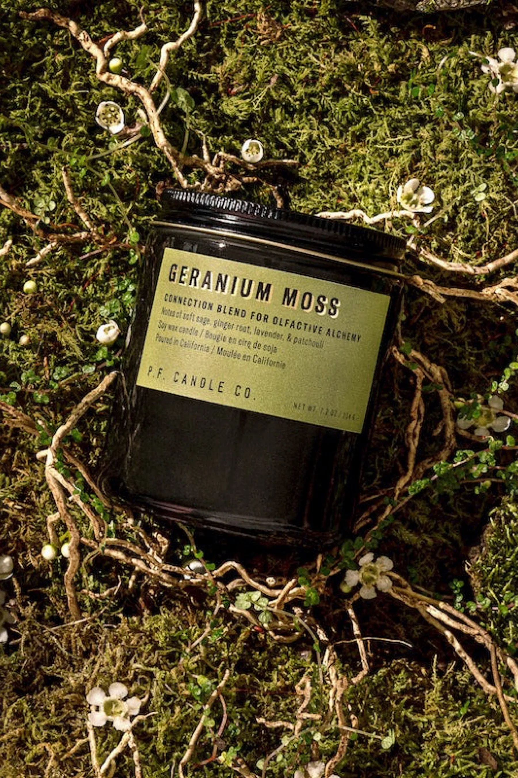 Geranium Moss Candle