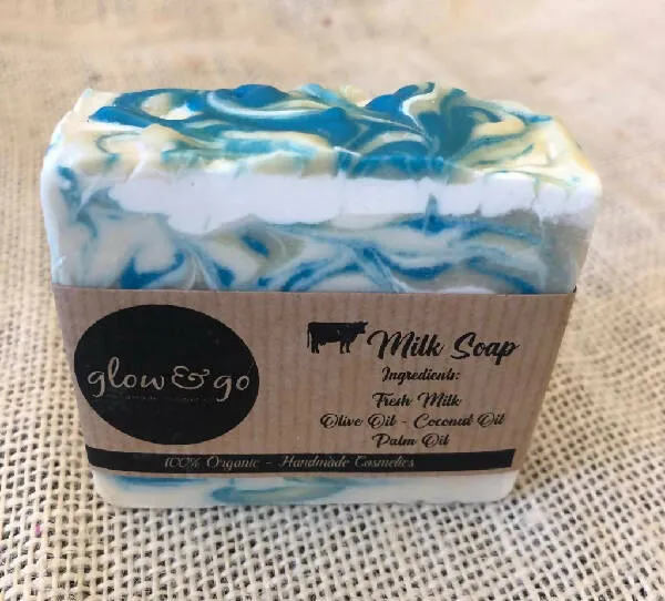 Glow & Go Handmade Face Soap Milk Soap 115g