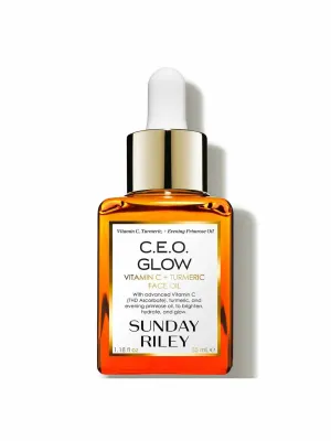 Glow vitamin c   turmeric face oil