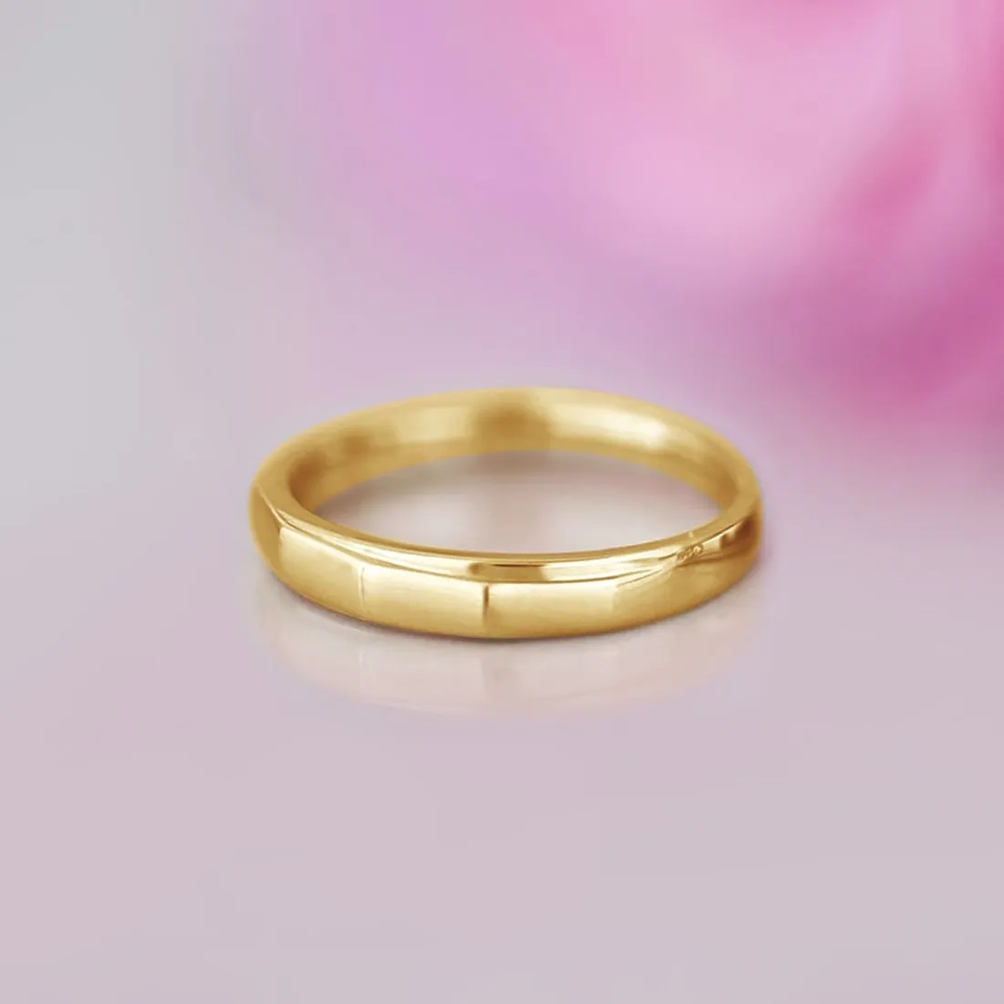 Golden Aura Gold-Plated 925 Sterling Silver Ring for Him (Adjustable)