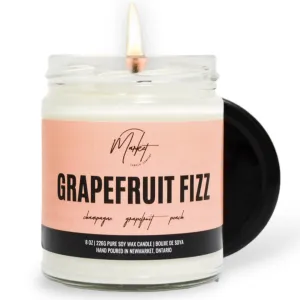 GRAPEFRUIT FIZZ SOY CANDLE