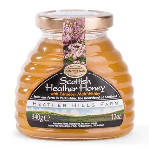 Heather Hills Scottish Heather Honey W/ Whisky 12Oz