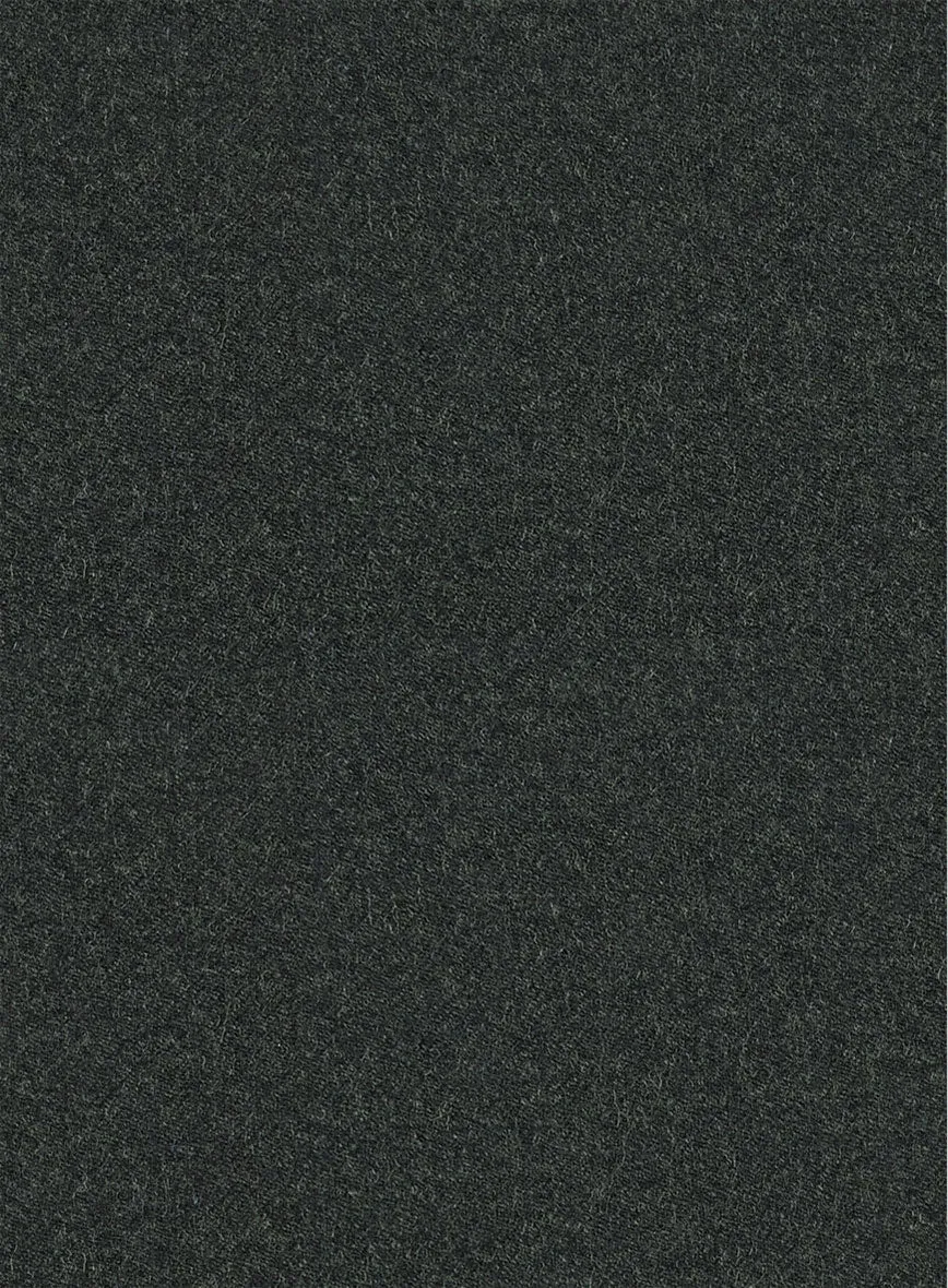 Italian Turna Dark Green Flannel Jacket