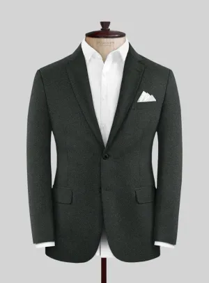 Italian Turna Dark Green Flannel Jacket