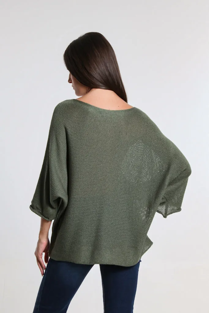 Joriel Batwing Classic Sweater (BQ915)