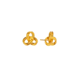 Love Knot Stud Earrings