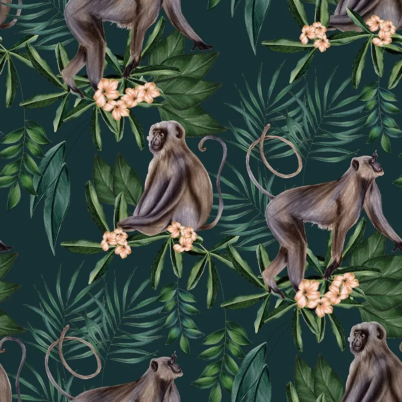 Ohpopsi Morris Monkey Wallpaper