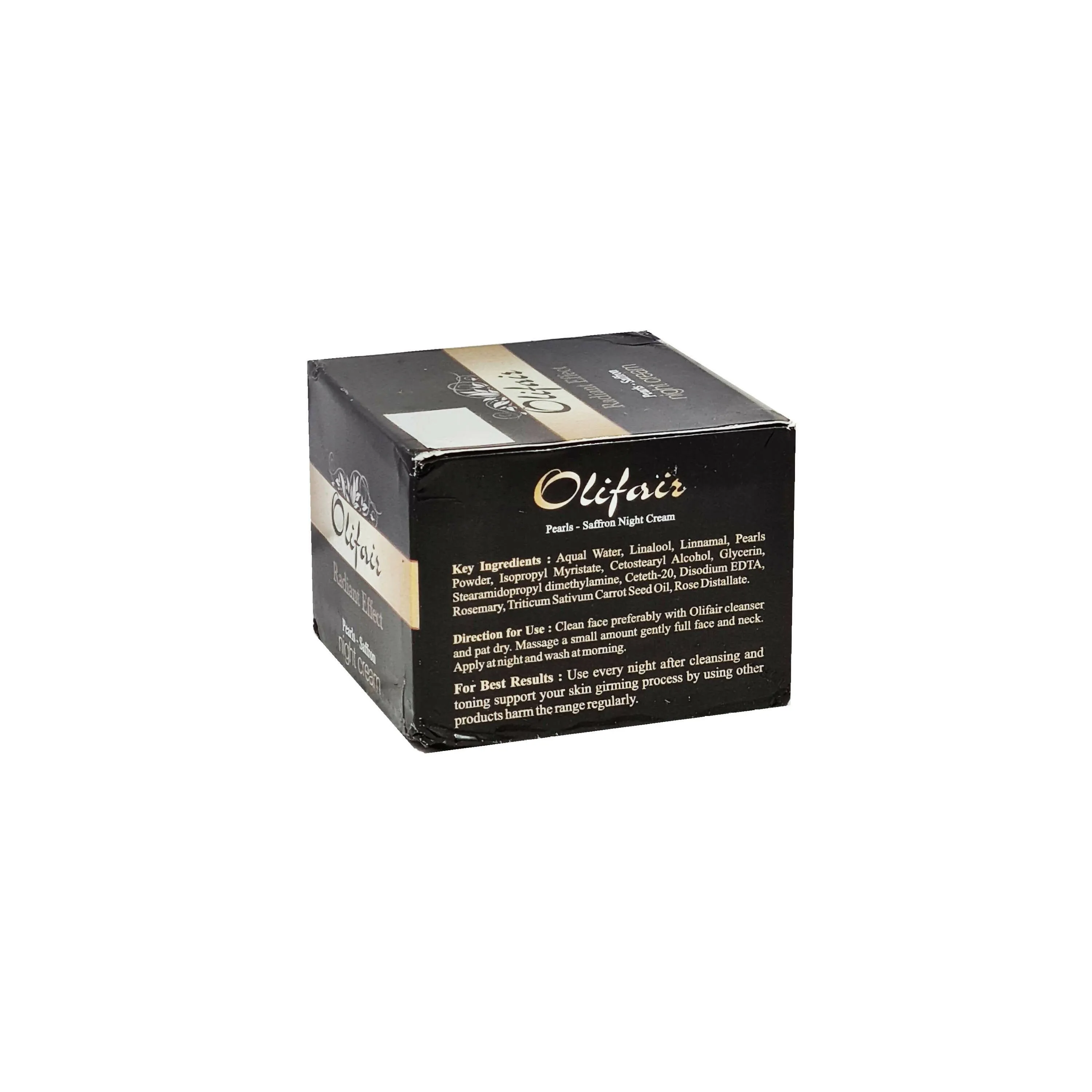 Olifair Radiant Effect Night Cream - 50g (Pack Of 3)