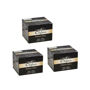 Olifair Radiant Effect Night Cream - 50g (Pack Of 3)