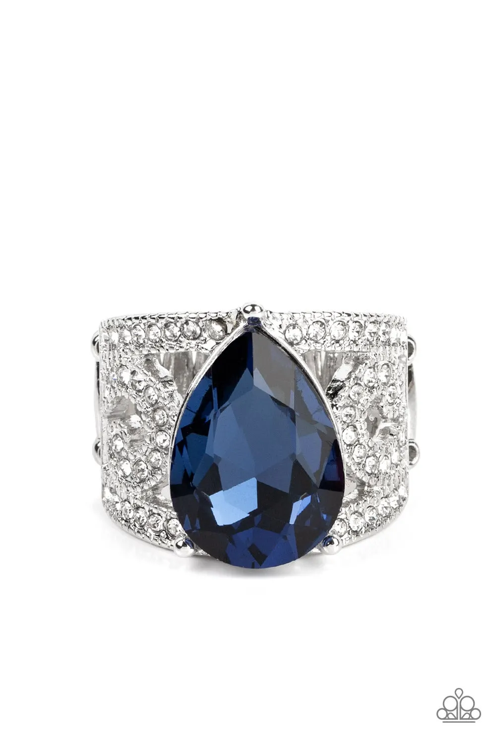 Paparazzi Accessories - Kinda a Big Deal #R734 Case - Blue Ring