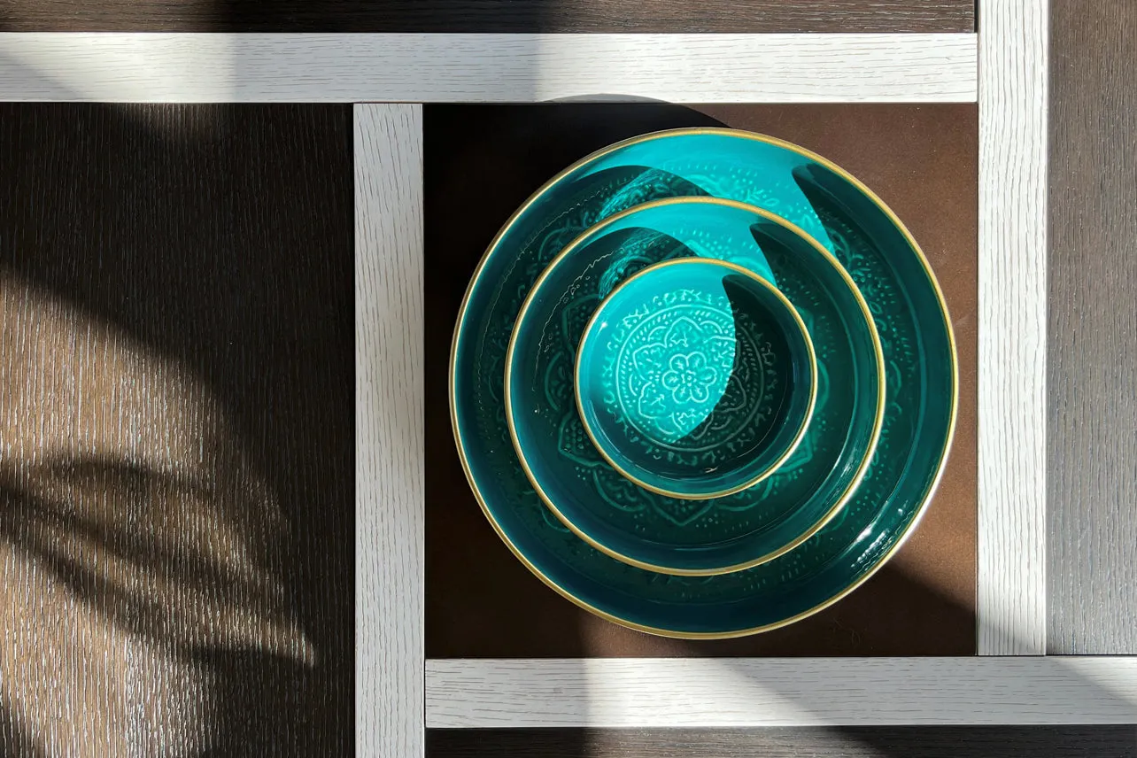 Punjabi Decorative Metal Tray