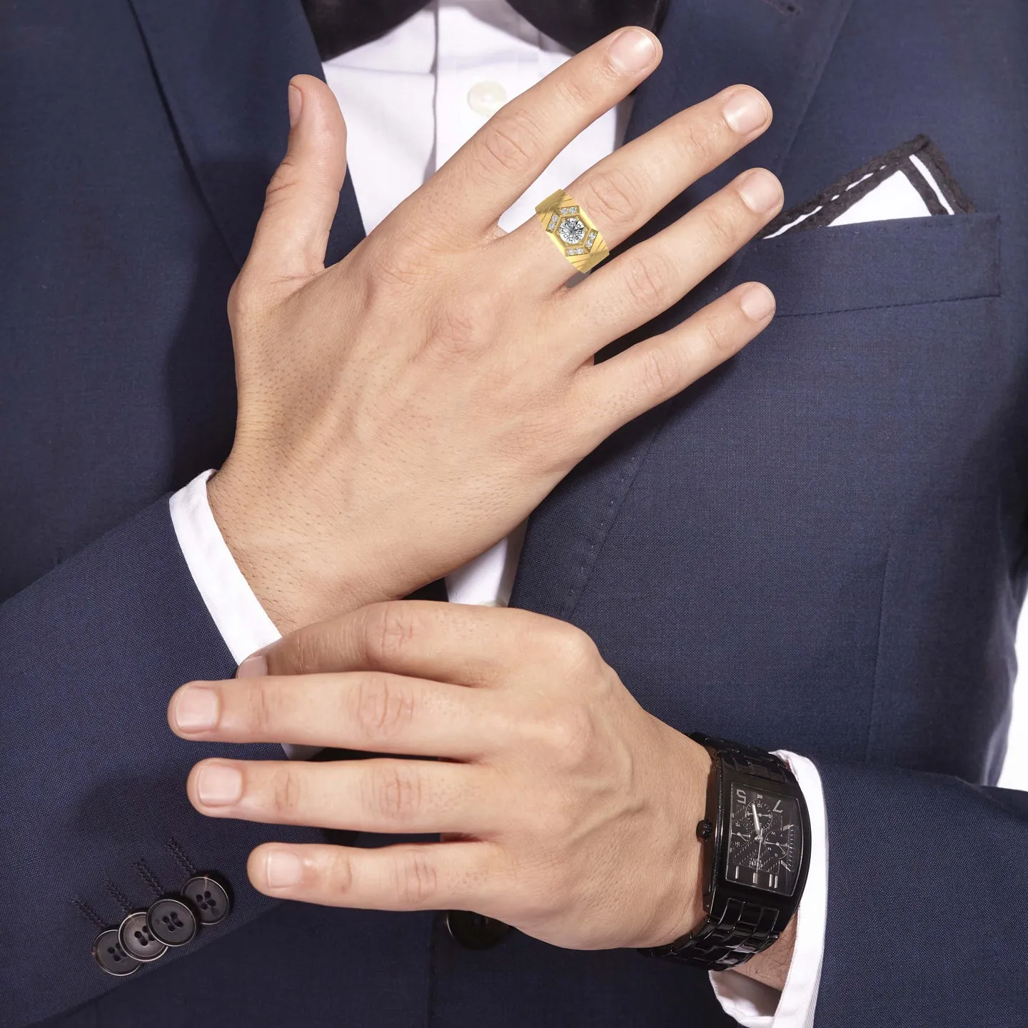 Solitaire Men's Diamond Ring