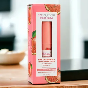 SpaScriptions Fruit Glow Pink Grapefruit   Hyaluronic Acid Illuminating Eye Balm