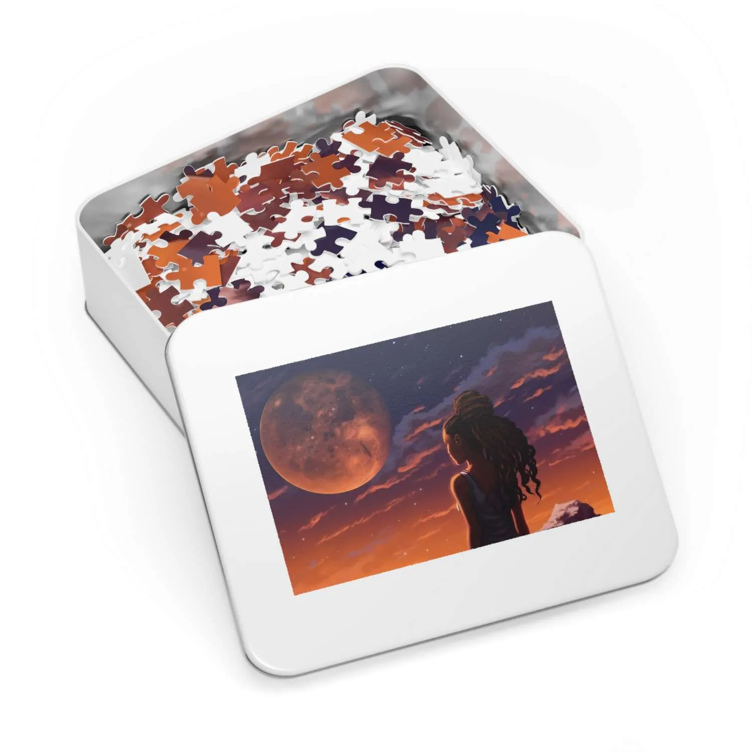 Spatial Solitude Jigsaw Puzzle (30, 110, 500,1000-Piece)