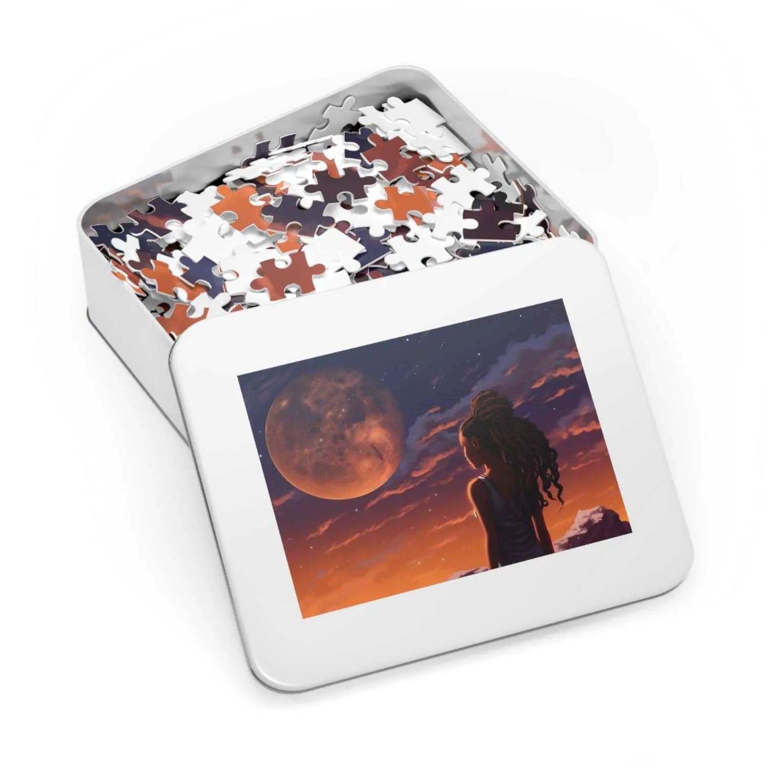 Spatial Solitude Jigsaw Puzzle (30, 110, 500,1000-Piece)