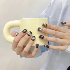 Sweet & Cool Hand-Painted Graffiti Nail Stickers