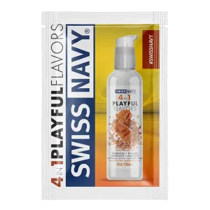 Swiss Navy Playful Flavors 4 in 1 Salted Caramel