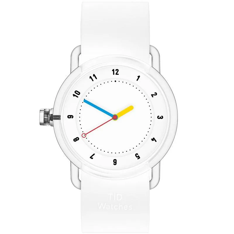 TID No.3 Watch 38mm Builders Club Edition Black / Silicone Strap / Transparent Buckle