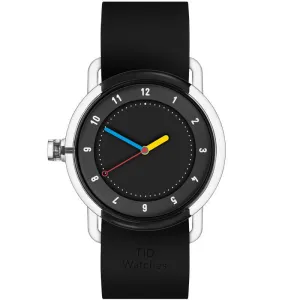 TID No.3 Watch 38mm Builders Club Edition Black / Silicone Strap / Transparent Buckle