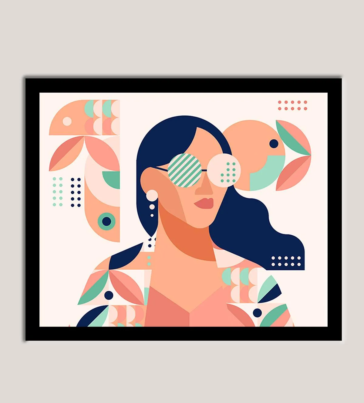 Urban Charisma: Modern Pop Art Portrait