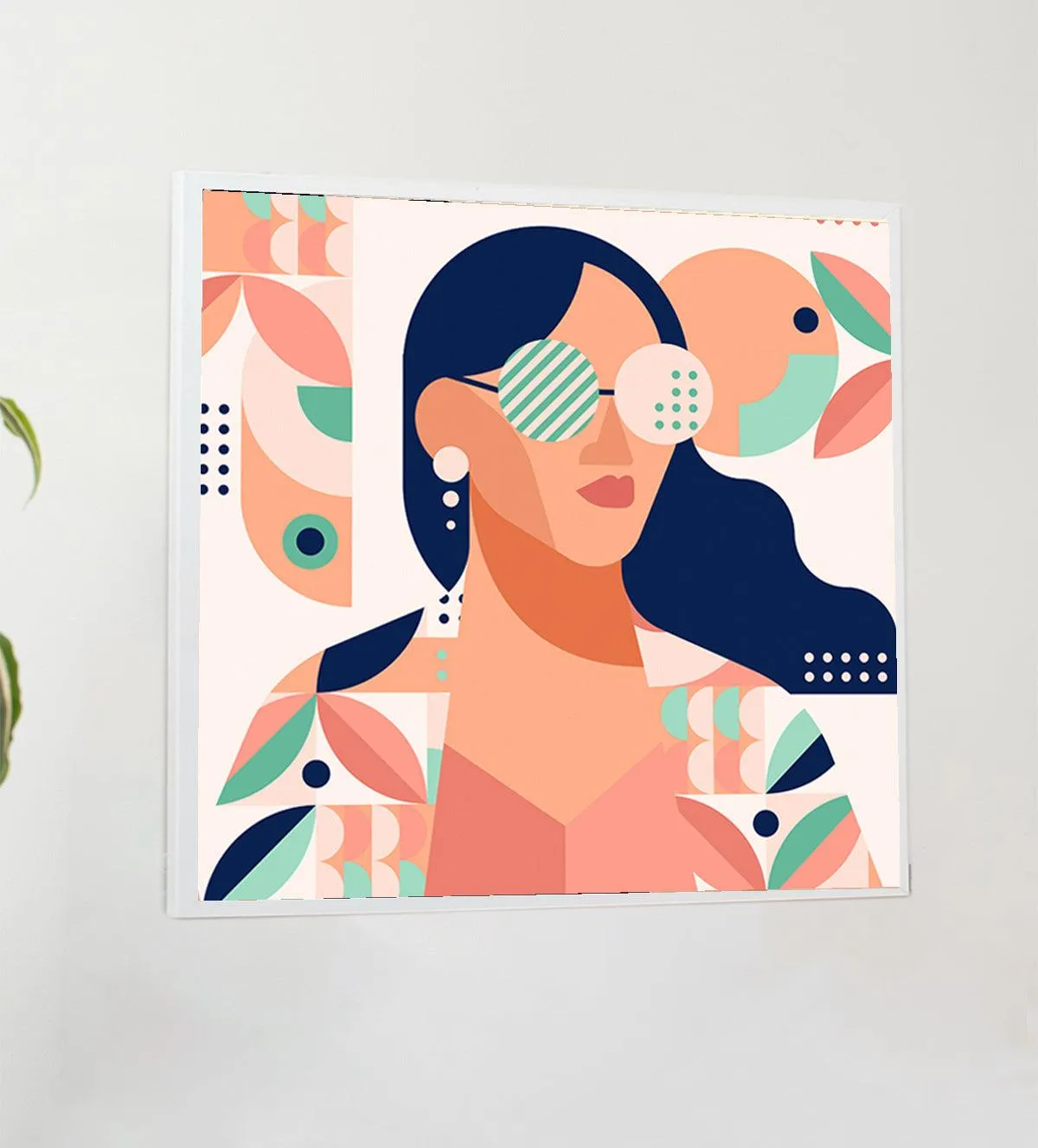 Urban Charisma: Modern Pop Art Portrait