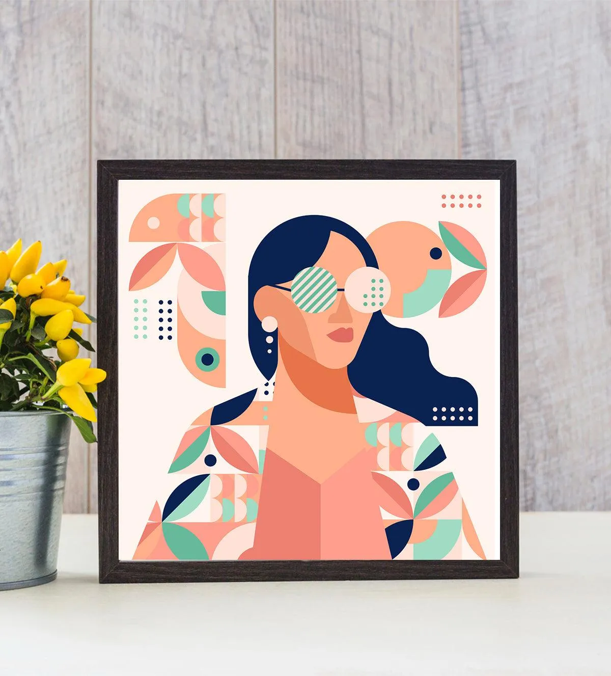 Urban Charisma: Modern Pop Art Portrait