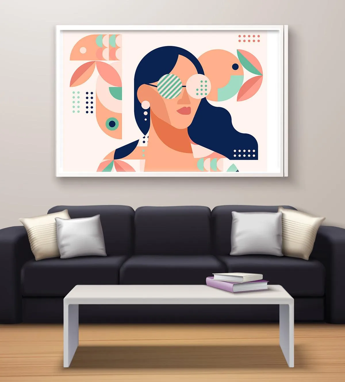 Urban Charisma: Modern Pop Art Portrait