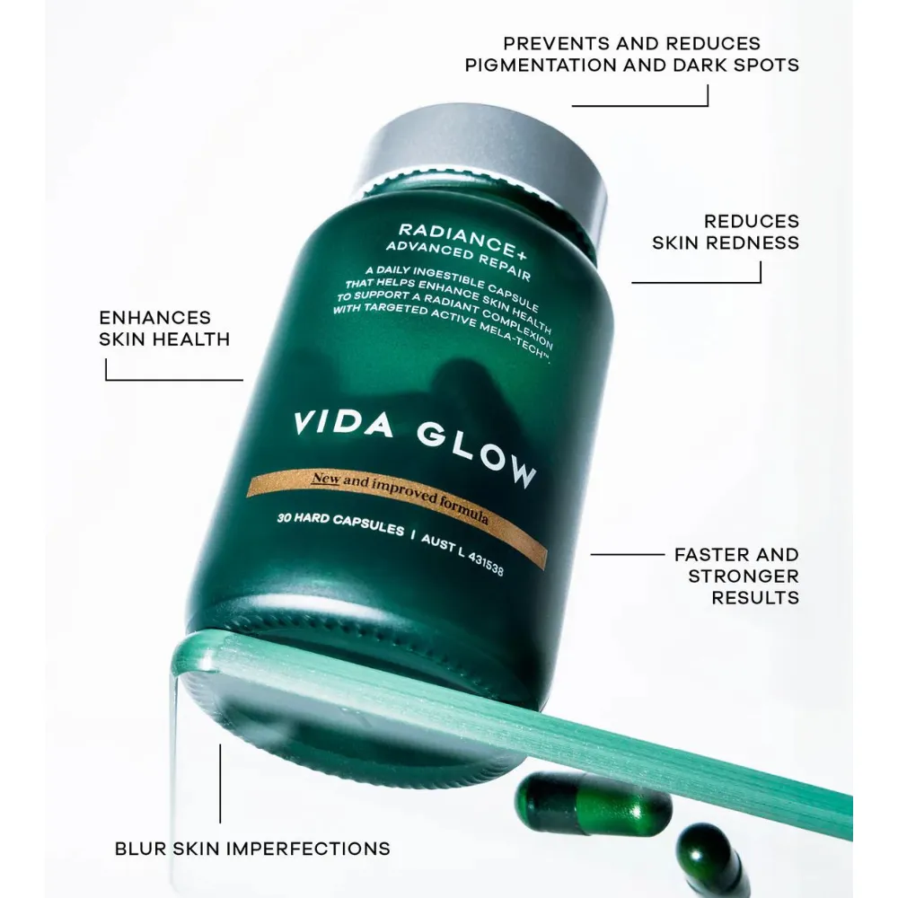 Vida Glow Radiance  Capsules 30 Servings
