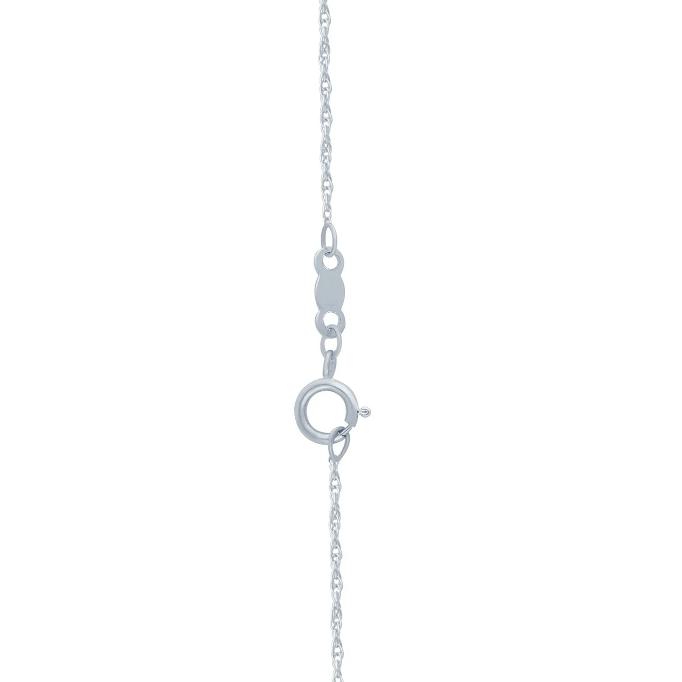 White Gold Coco & White Diamond Eternal Pendant