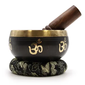 Yoga Om Singing Bowl Set - Create a Peaceful and Harmonious Atmosphere