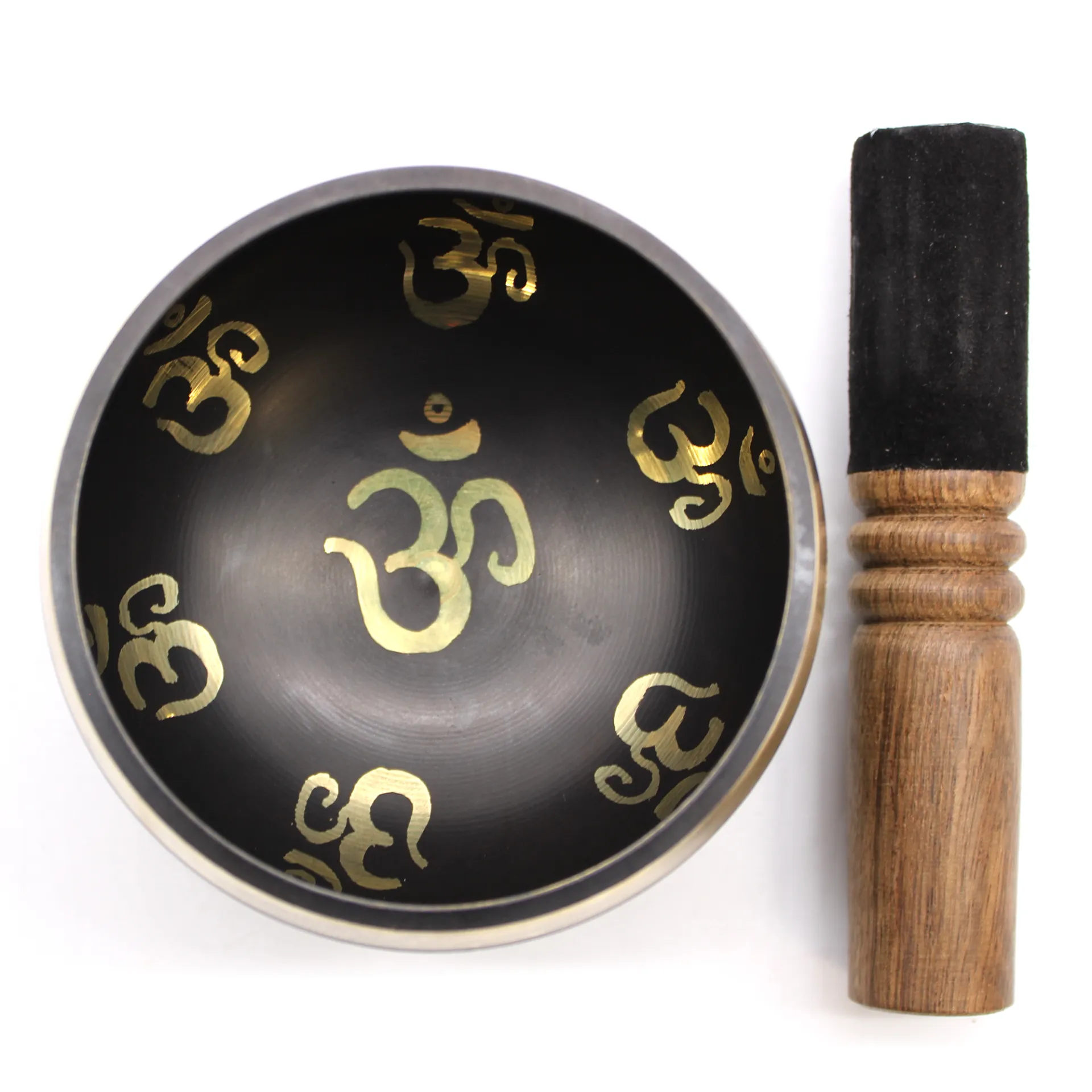Yoga Om Singing Bowl Set - Create a Peaceful and Harmonious Atmosphere